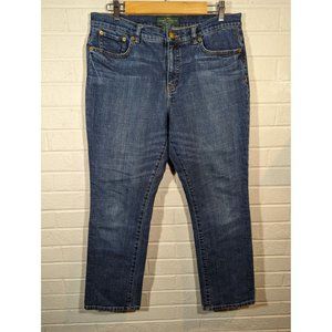 Ralph Lauren Jeans Women's Classic Straight High Rise Size 12P